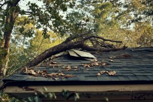 storm damage roofing