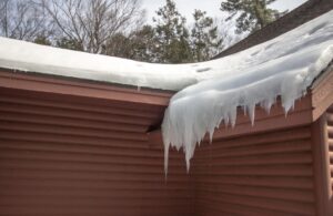 ice expansion on roofs
