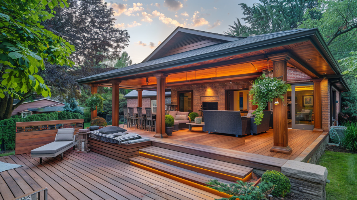 Deck and Porch Roofing Expert in Syosset